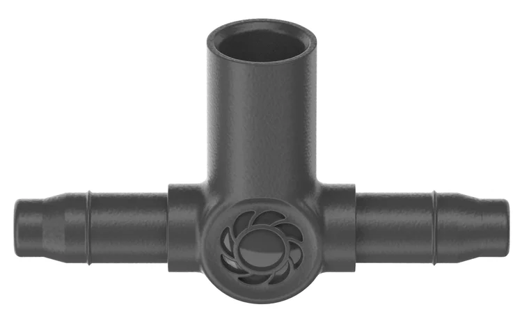 T-stuk voor Sproeiers/Einddruppelaars 4,6 mm (3/16")