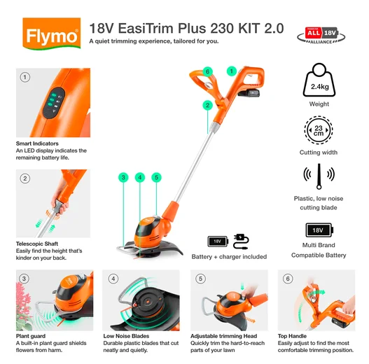18V EasiTrim 230 KIT 2.0
