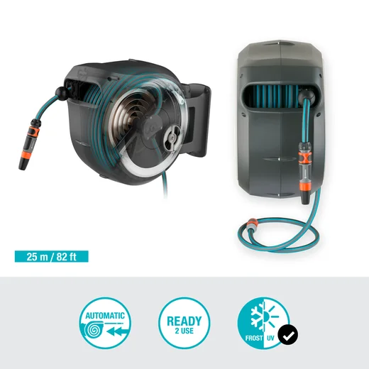 Wall-Mounted Hose Box RollUp M/L