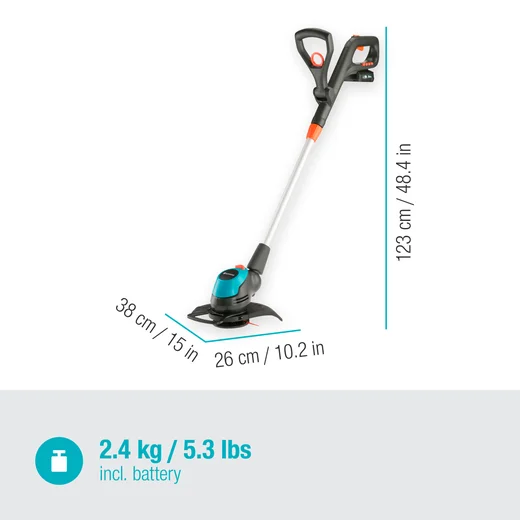 Accutrimmer EasyCut 23/18V P4A set