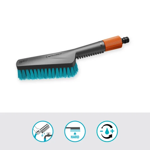 Cleansystem Handbürste S hard, wasserführende Bürste