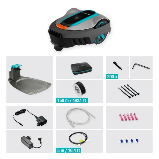 Robotická kosačka smart SILENO city 400 m²