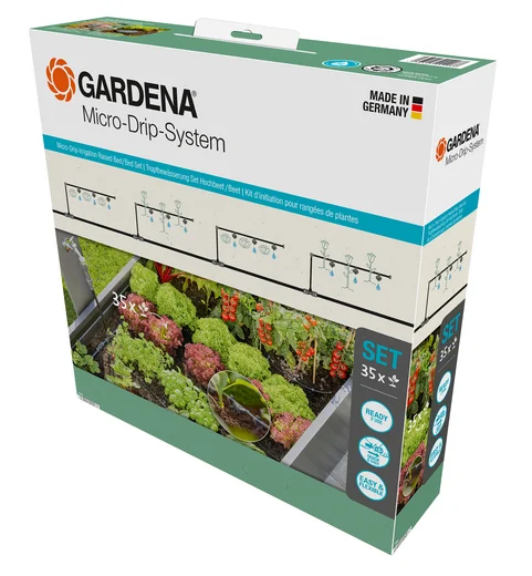 Startset voor verhoogde bloembedden en moestuinen (35 planten)