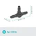 Raccordo a T 4,6 mm 4,6 mm - (3/16")