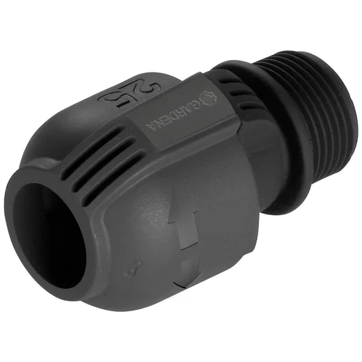Raccord 25 mm mâle 26/34