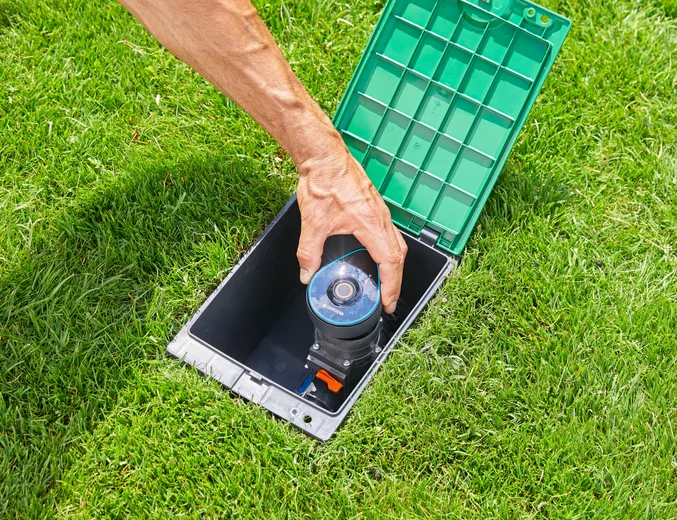 Electrovanne programmable 1" 9V Bluetooth® - GARDENA