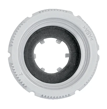 Adapter 1" - 3/4", kpl., hellgrau