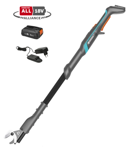 Акумуляторний сучкоріз EasyCut 110/18V P4A готовий до використання Готовий до використання акумуляторний сучкоріз EasyCut 110/18V P4A