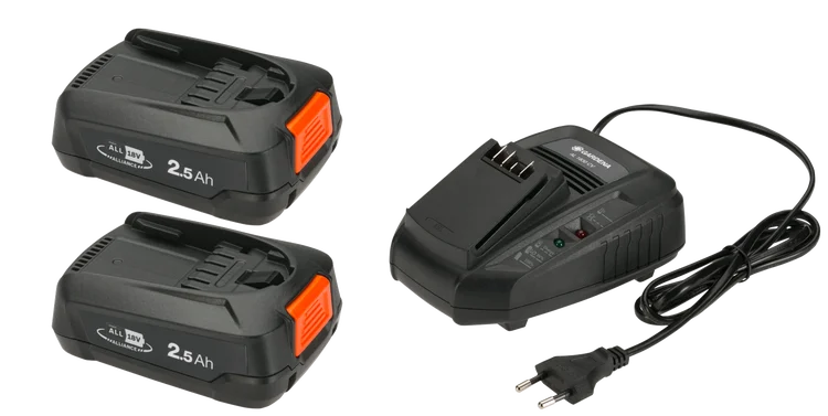 Стартовий комплект P4A 2 x PBA 18В/45 + AL 1830 CV Стартовий комплект P4A 2 x PBA 18В/45 + AL 1830 CV