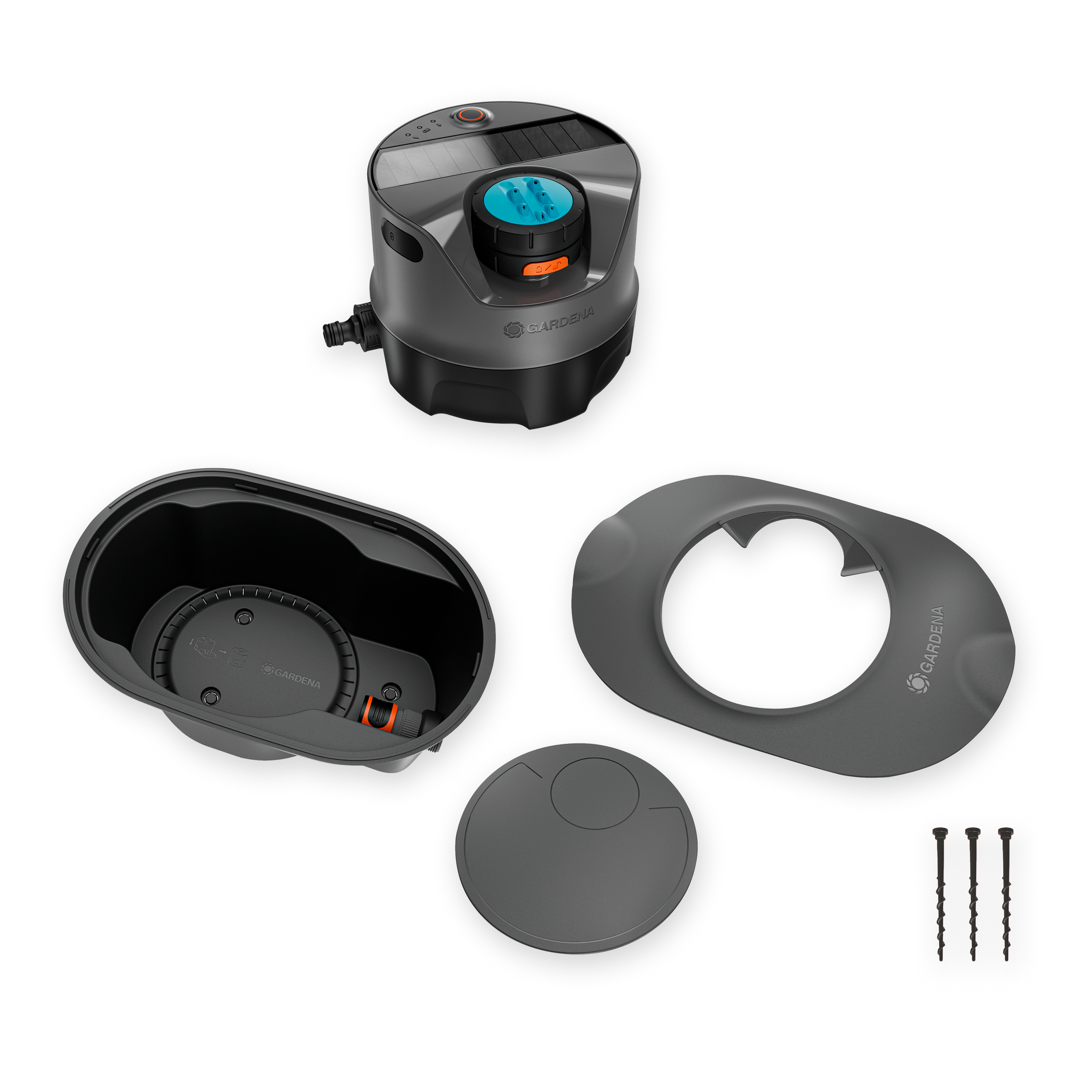 Set di irrigazione per prato AquaPrecise Pipeline, Interrato, Energia solare