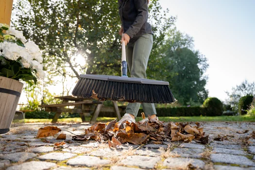 Balai de cantonnier PureLine 45 cm Manche bois FSC 100 % - vue 5