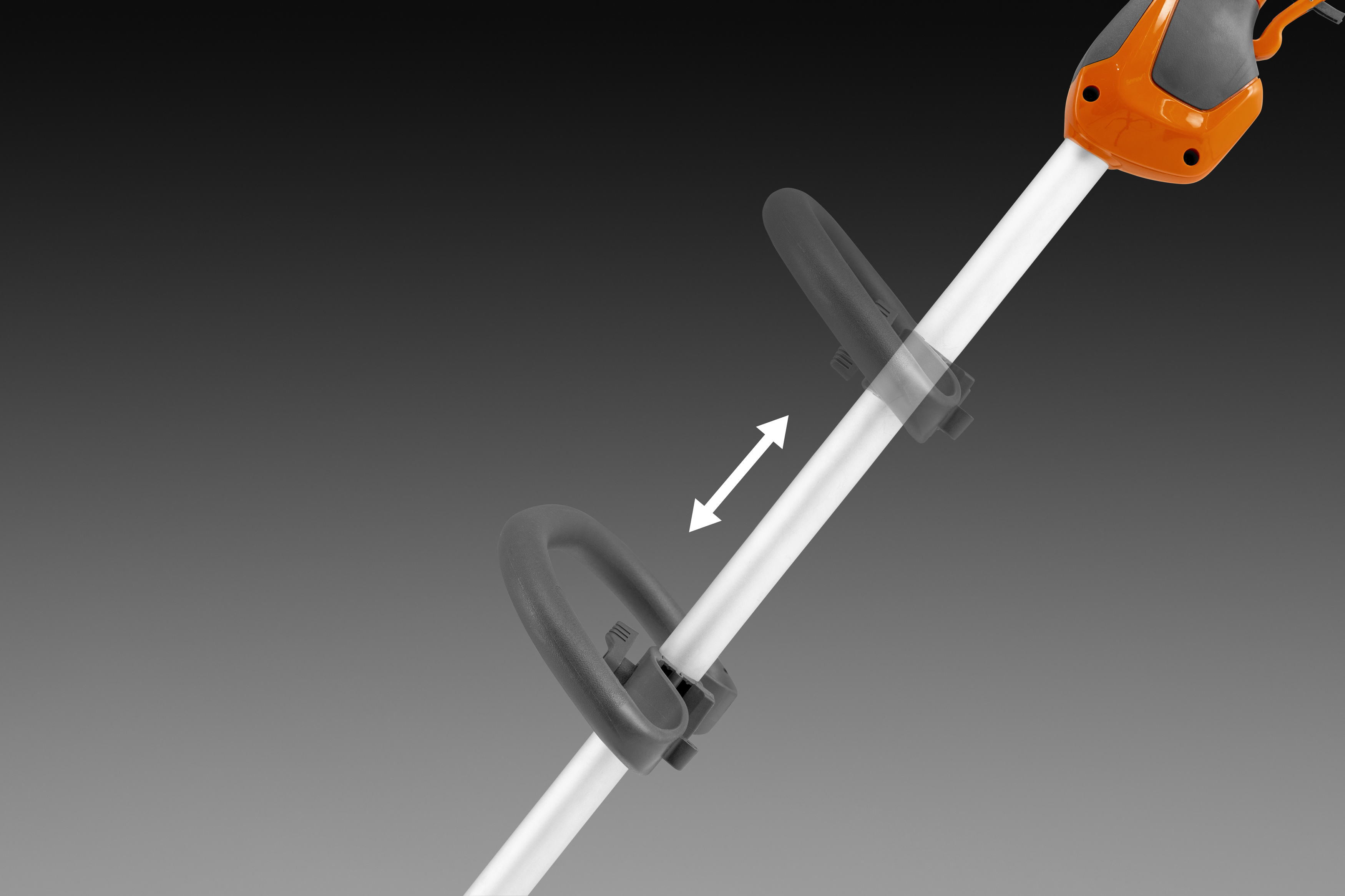 Verstelbare voorhandgreep