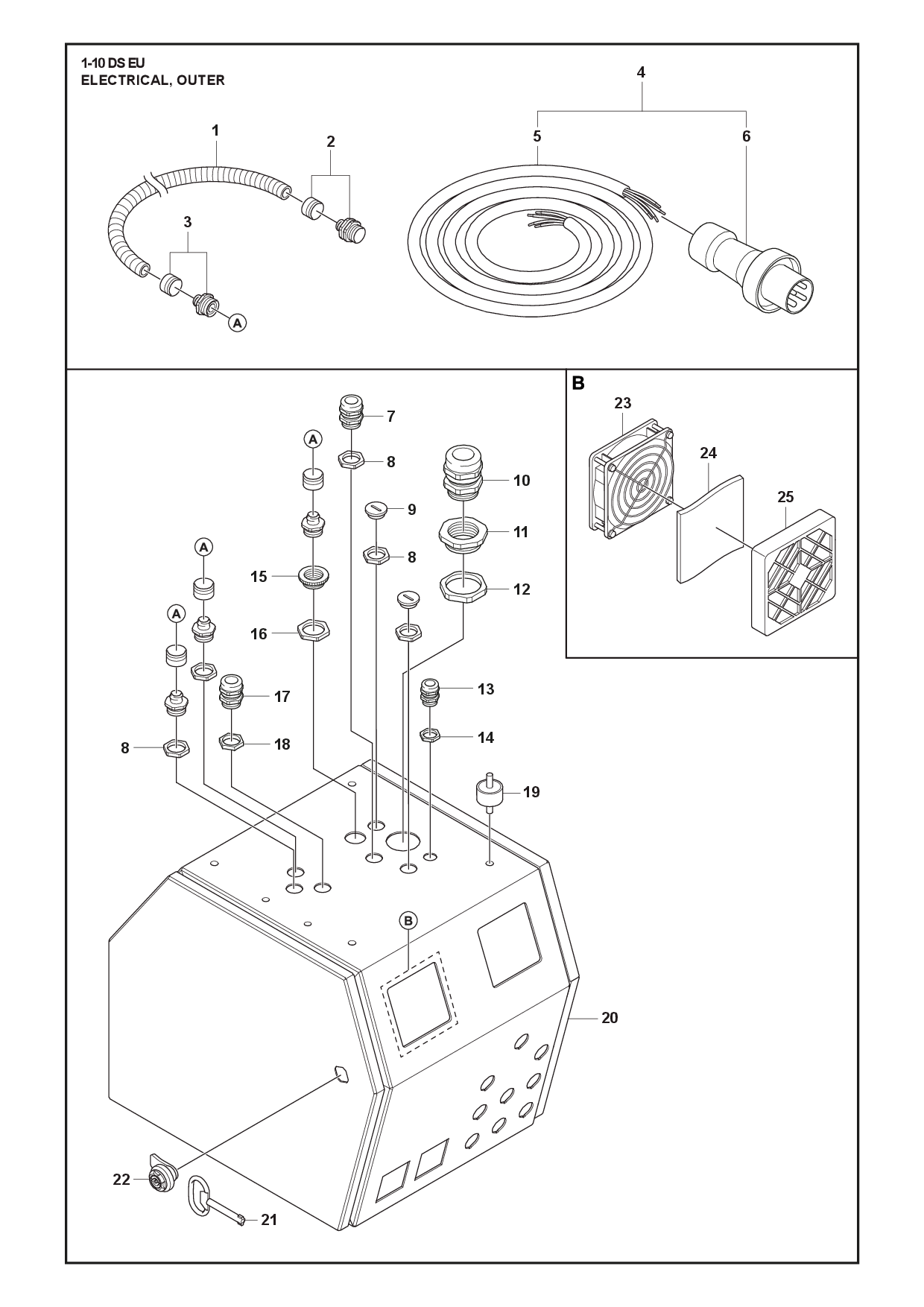 ELECTRICAL, OUTER diagram