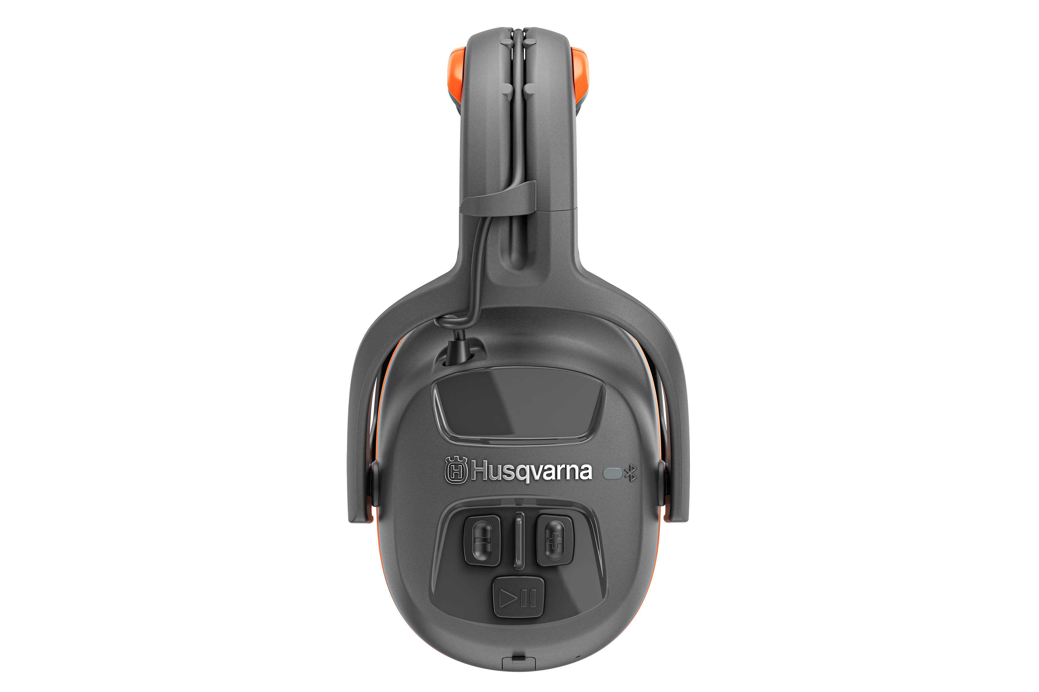 Ochrana sluchu Husqvarna s Bluetooth® – Snadné nabíjení