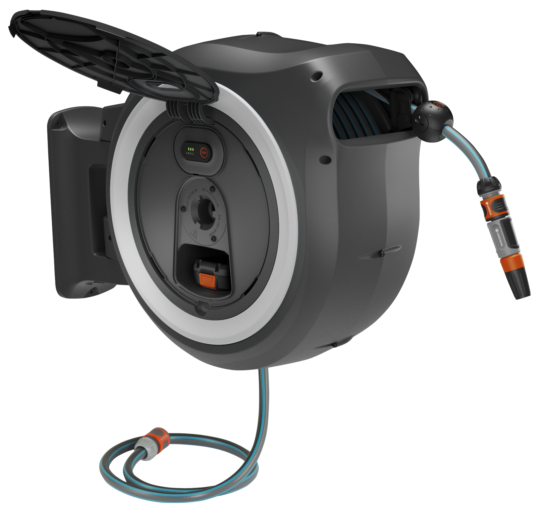 N&aacute;stenn&yacute; box na hadicu PowerRoll XL Solo, biely