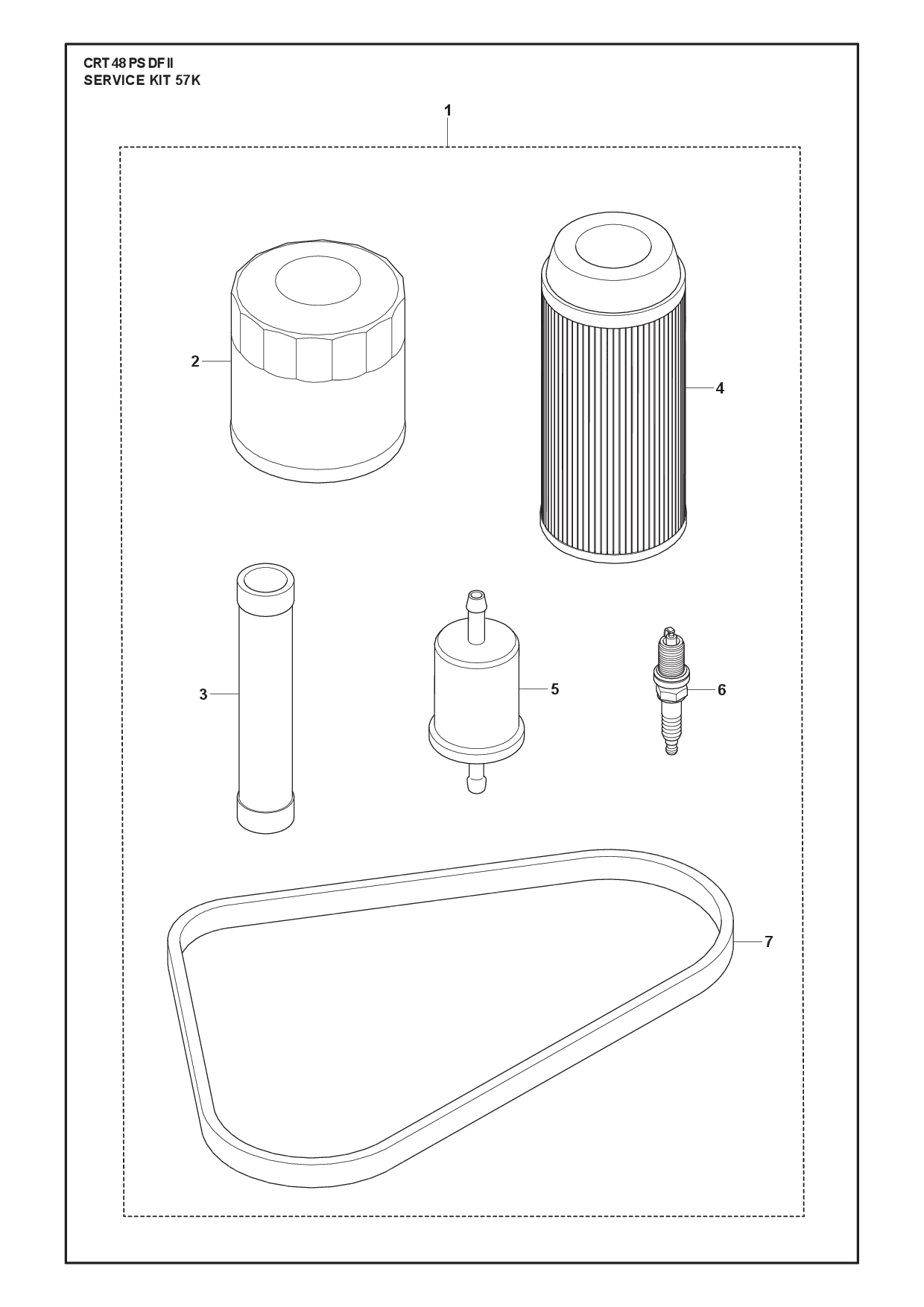 SERVICE KIT diagram