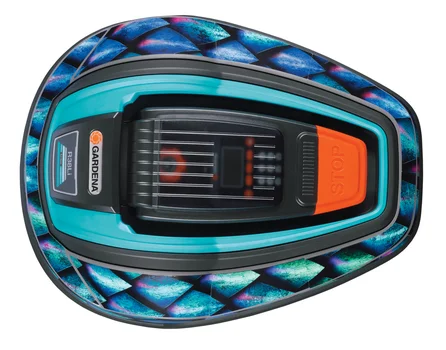 R38Li, R40Li, R45Li, R50Li, R70Li, R80Li Mähroboter Klebefolie - Regenbogenfisch