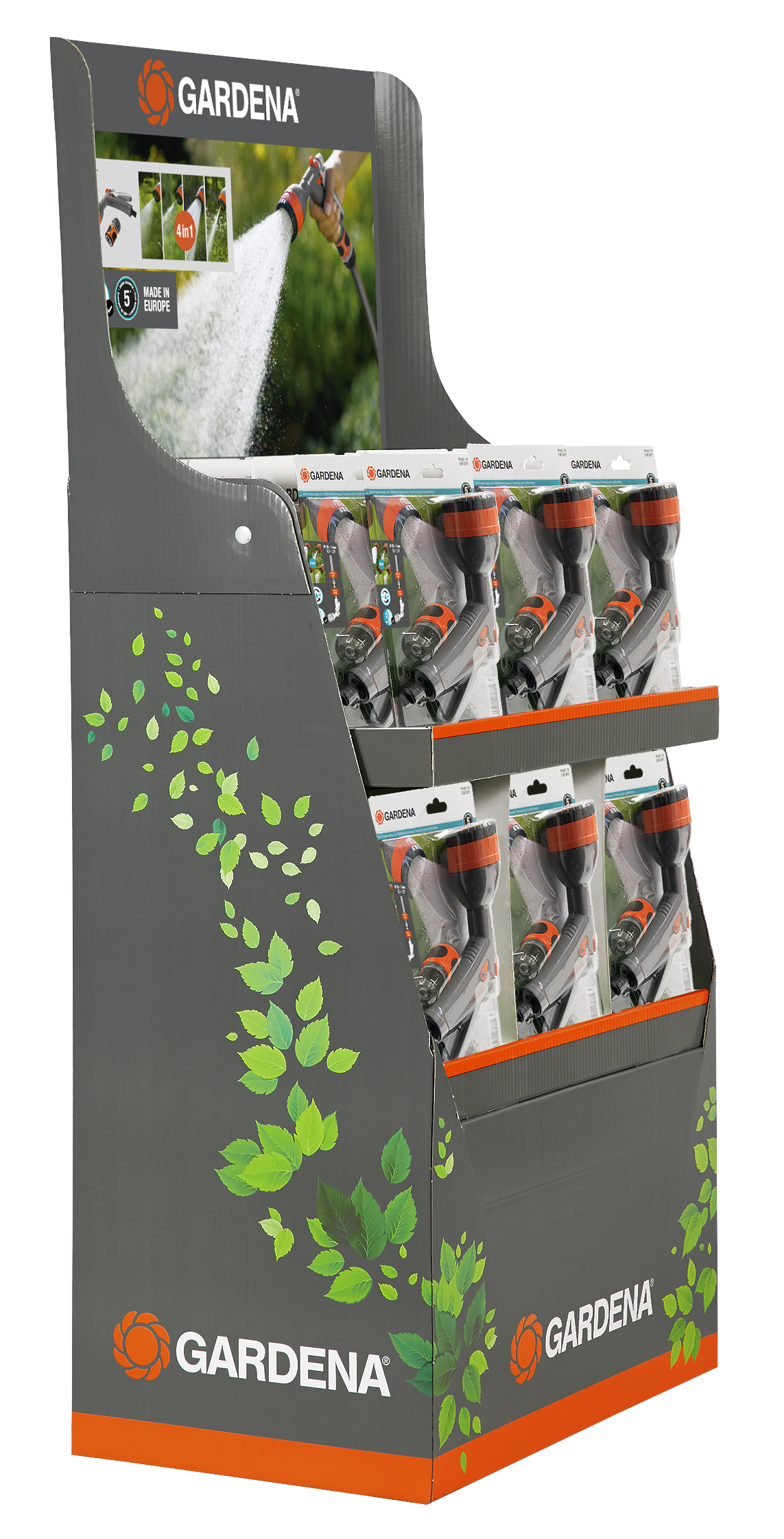 Kastelupistooli Multi + sulkuliitin