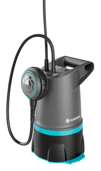 2-in-1 helder/vuil water dompelpomp 20000 BASIC, 20.000 l/u, met vlotterschakelaar