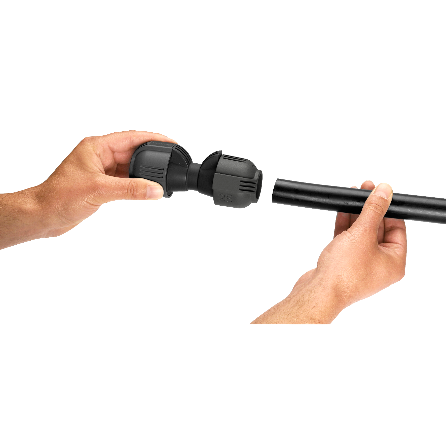 Uni&atilde;o simples de 25 mm