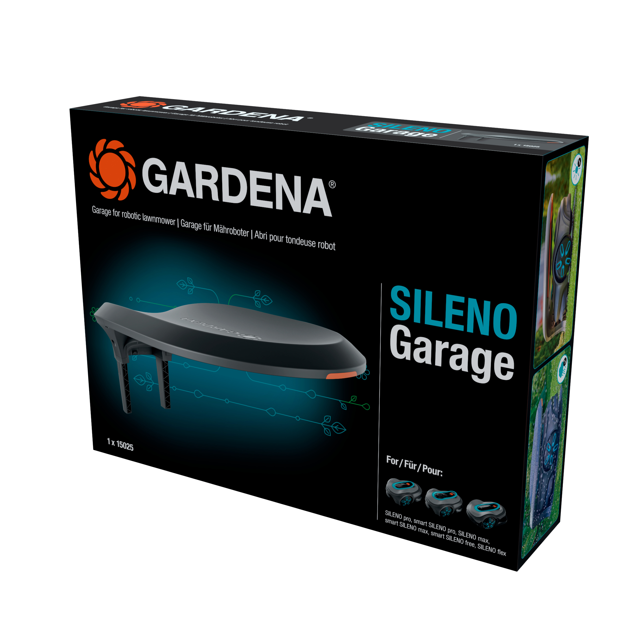 SILENO Robotic Mower Garage for SILENO pro / max / sense / free, robotic lawn mower