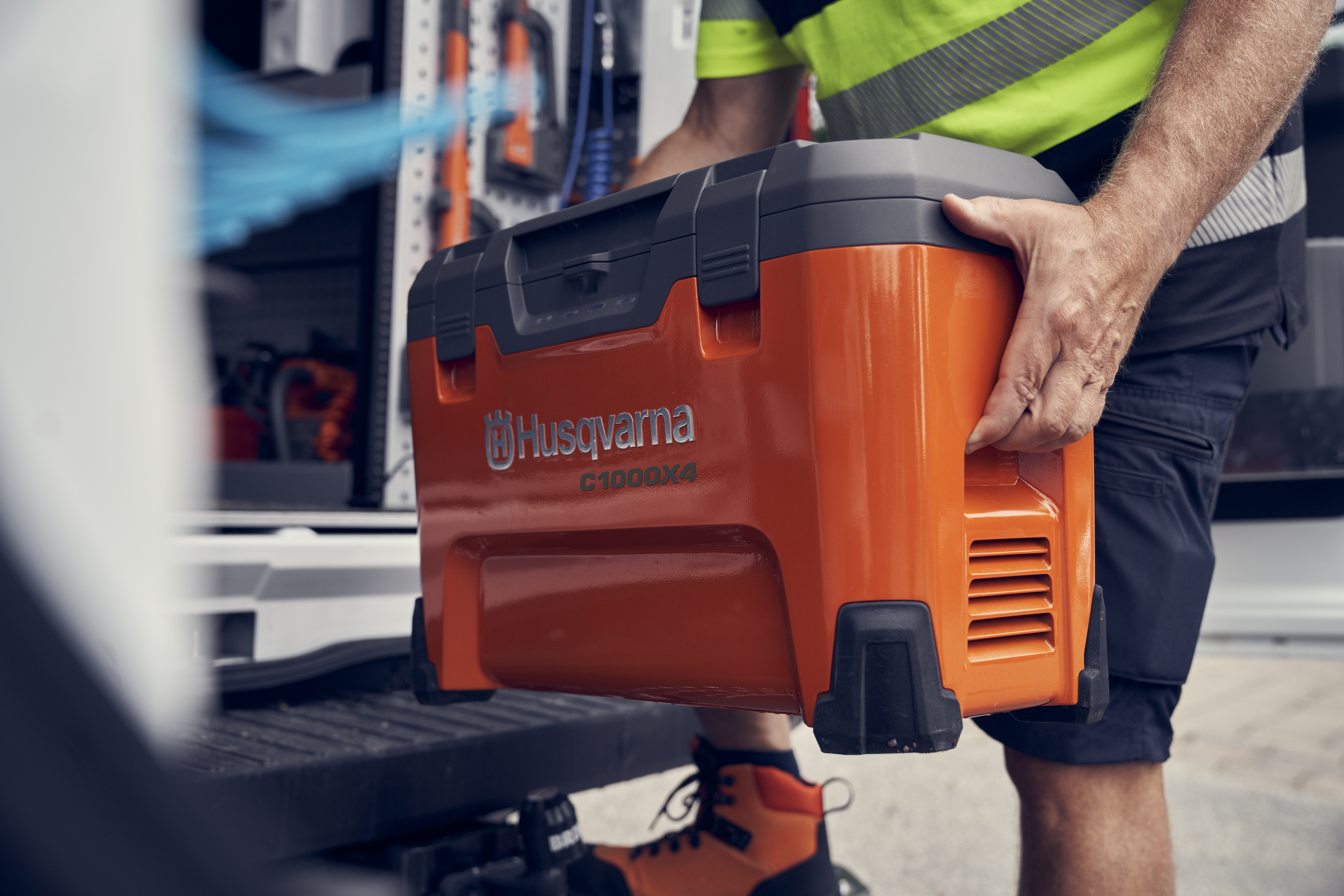 Handgrepen aan de zijkant