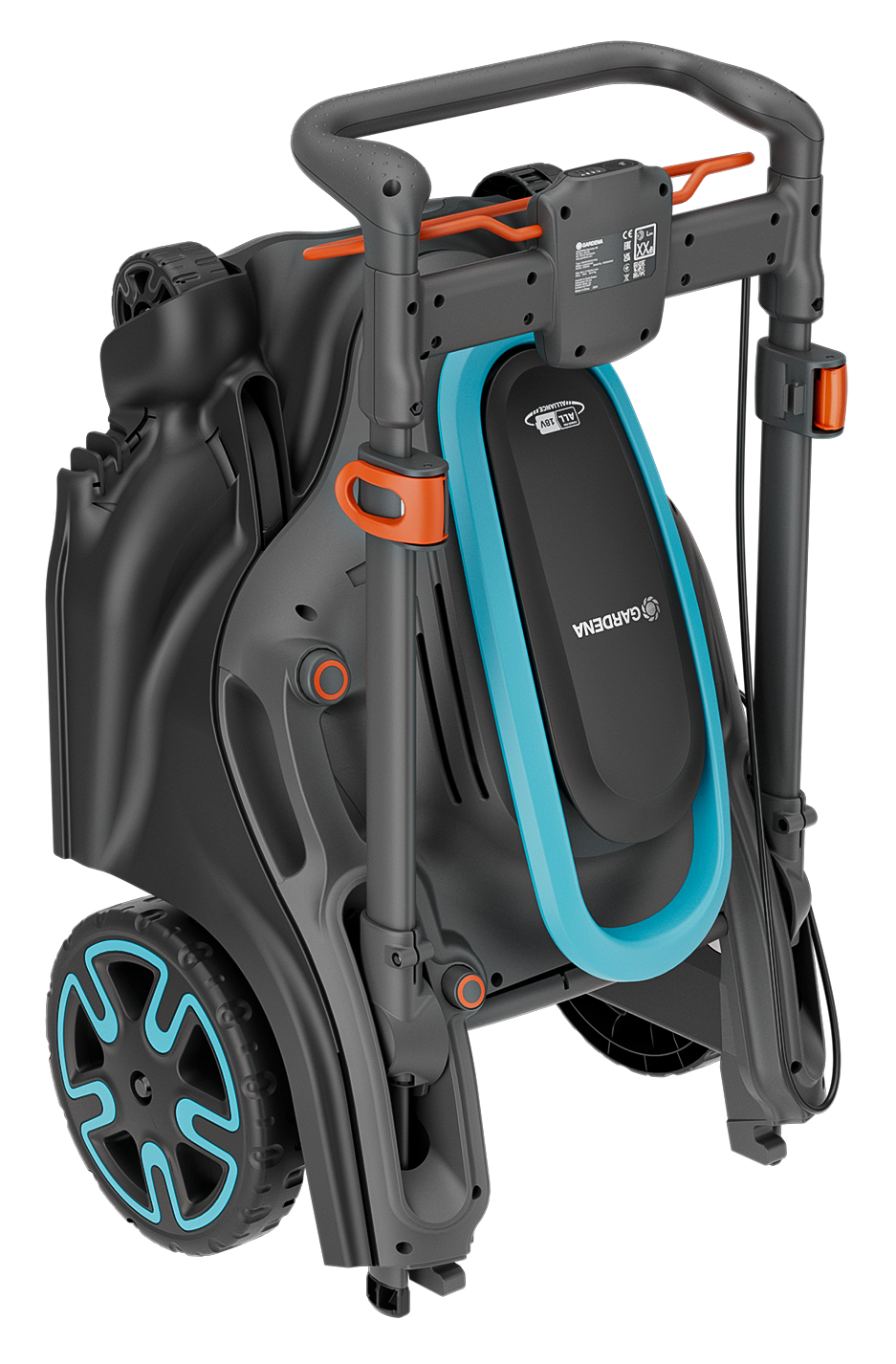 PowerMax Duo 46/36V P4A akkumul&aacute;toros fűny&iacute;r&oacute; akkumul&aacute;torral (2,5 Ah)