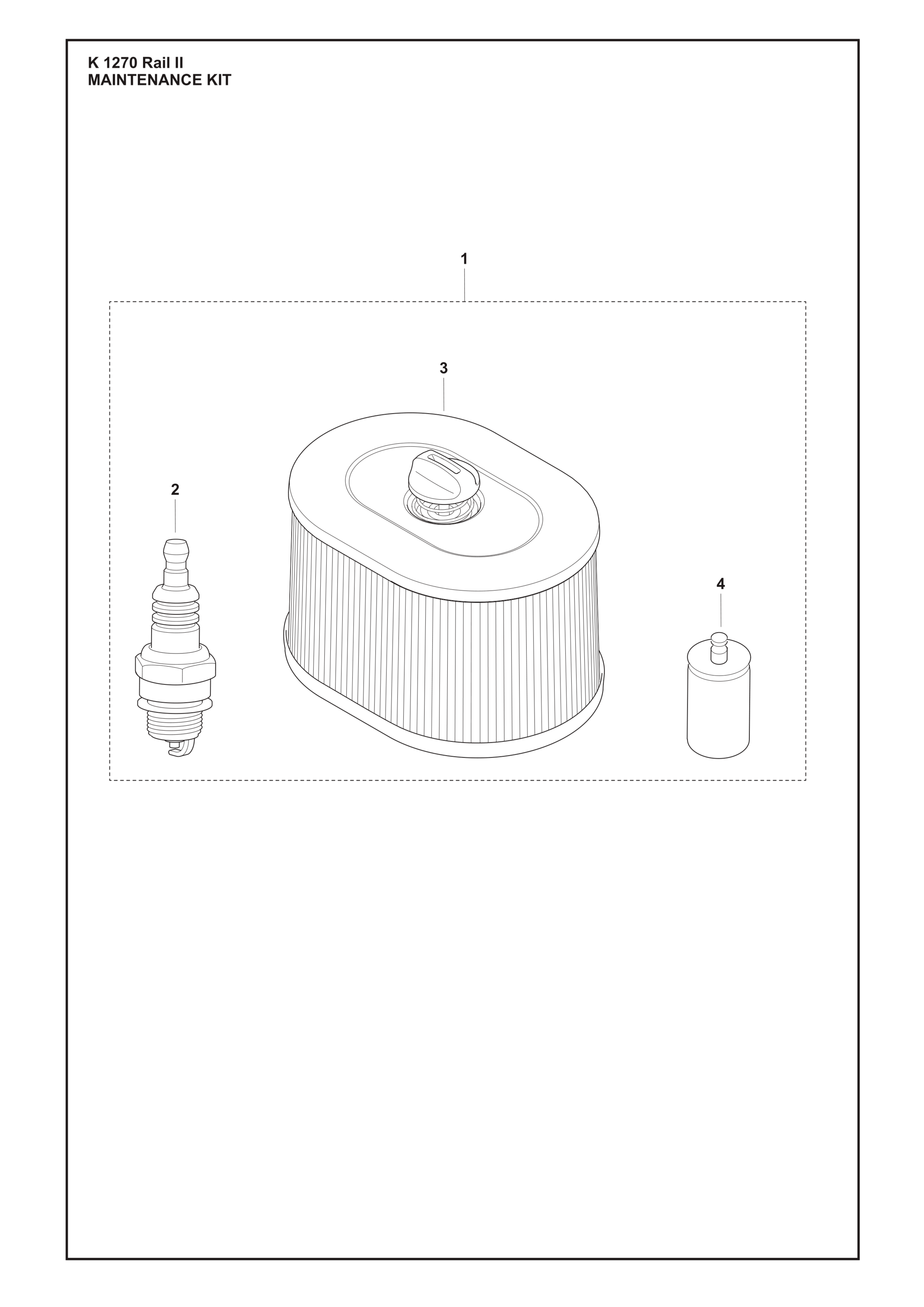 MAINTENANCE KIT diagram