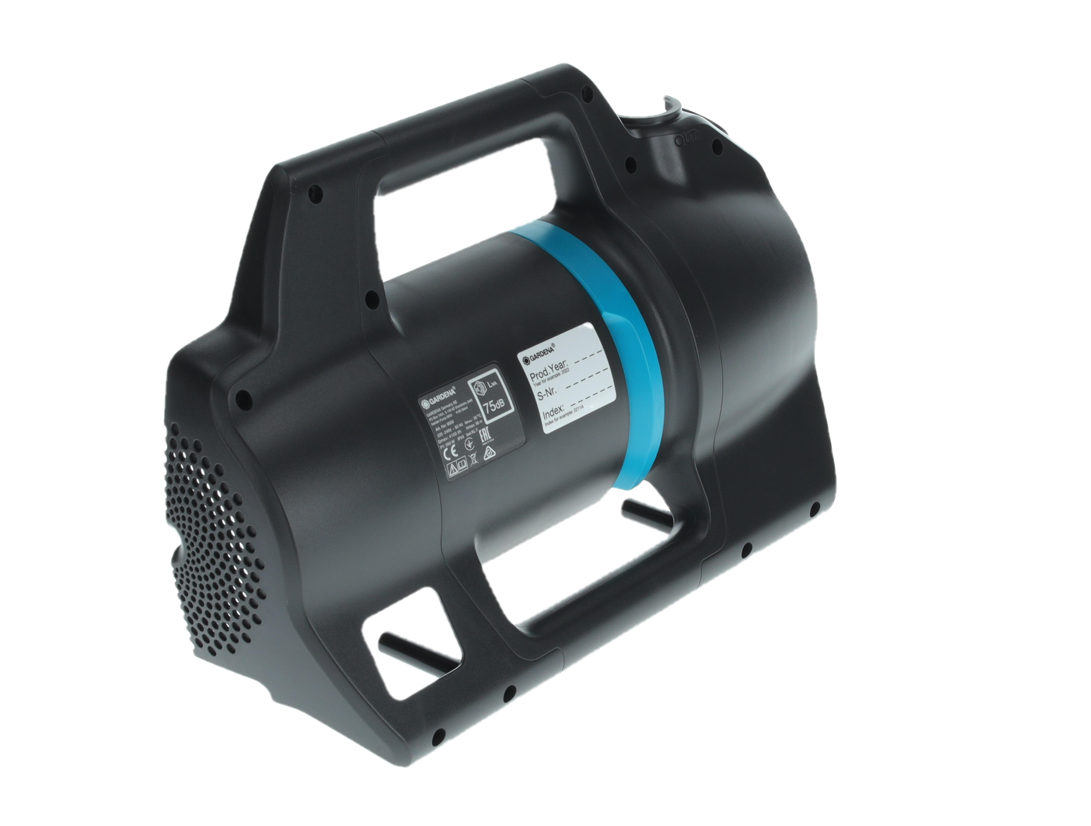 Housing left with label