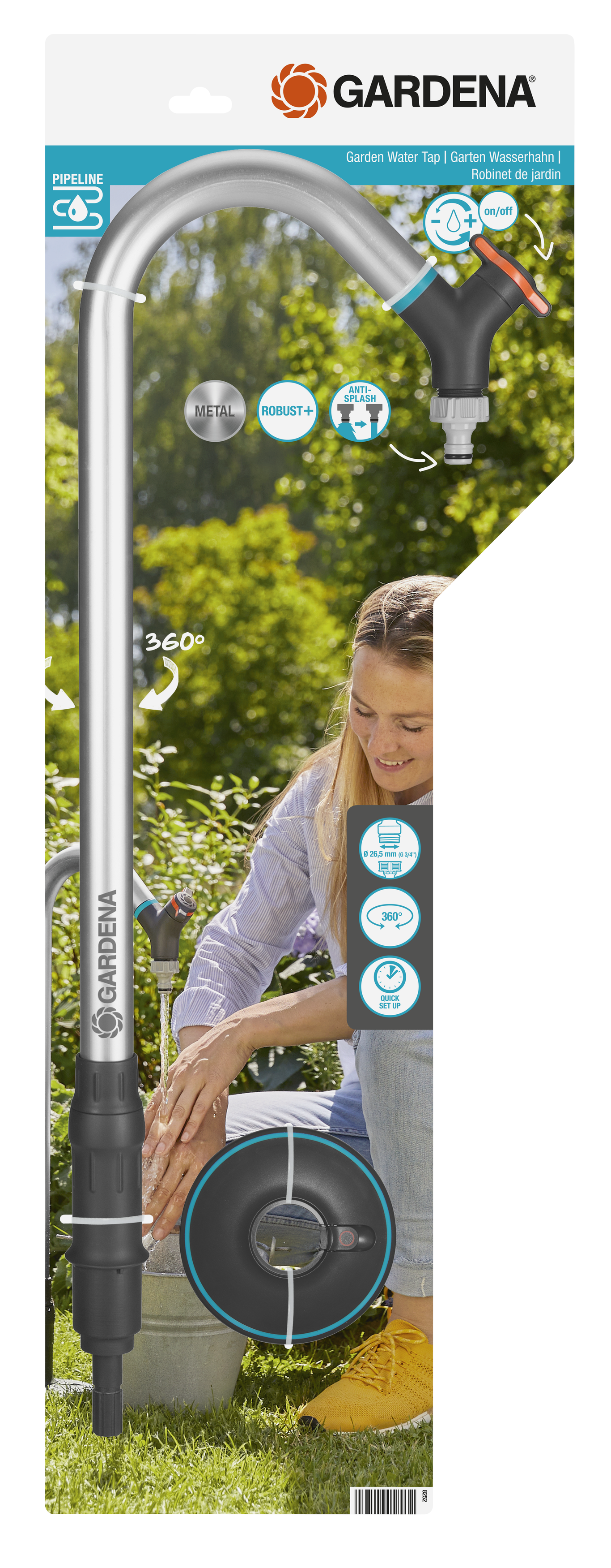 Robinet de jardin Pipeline