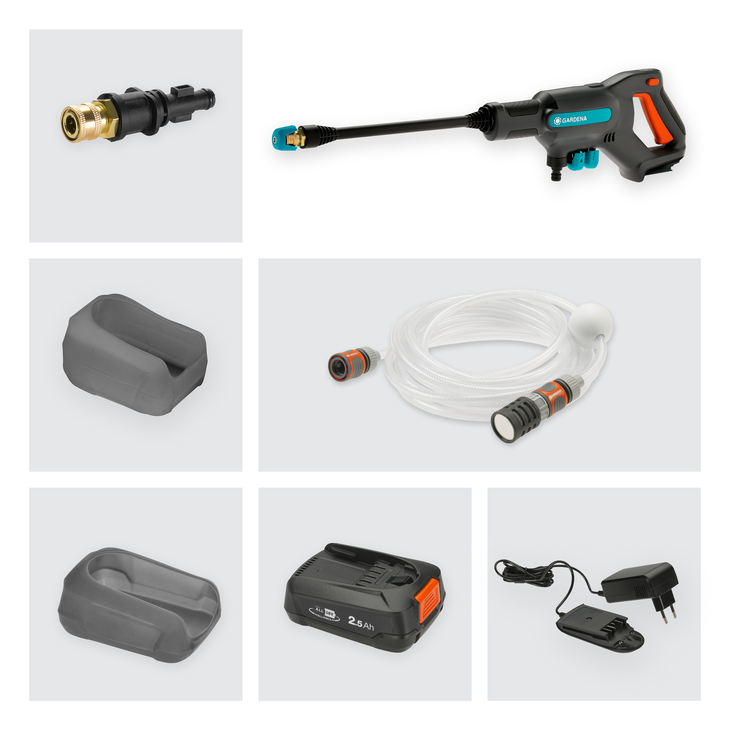 Akumuliatorinės plovyklos &bdquo;AquaClean&ldquo; rinkinys