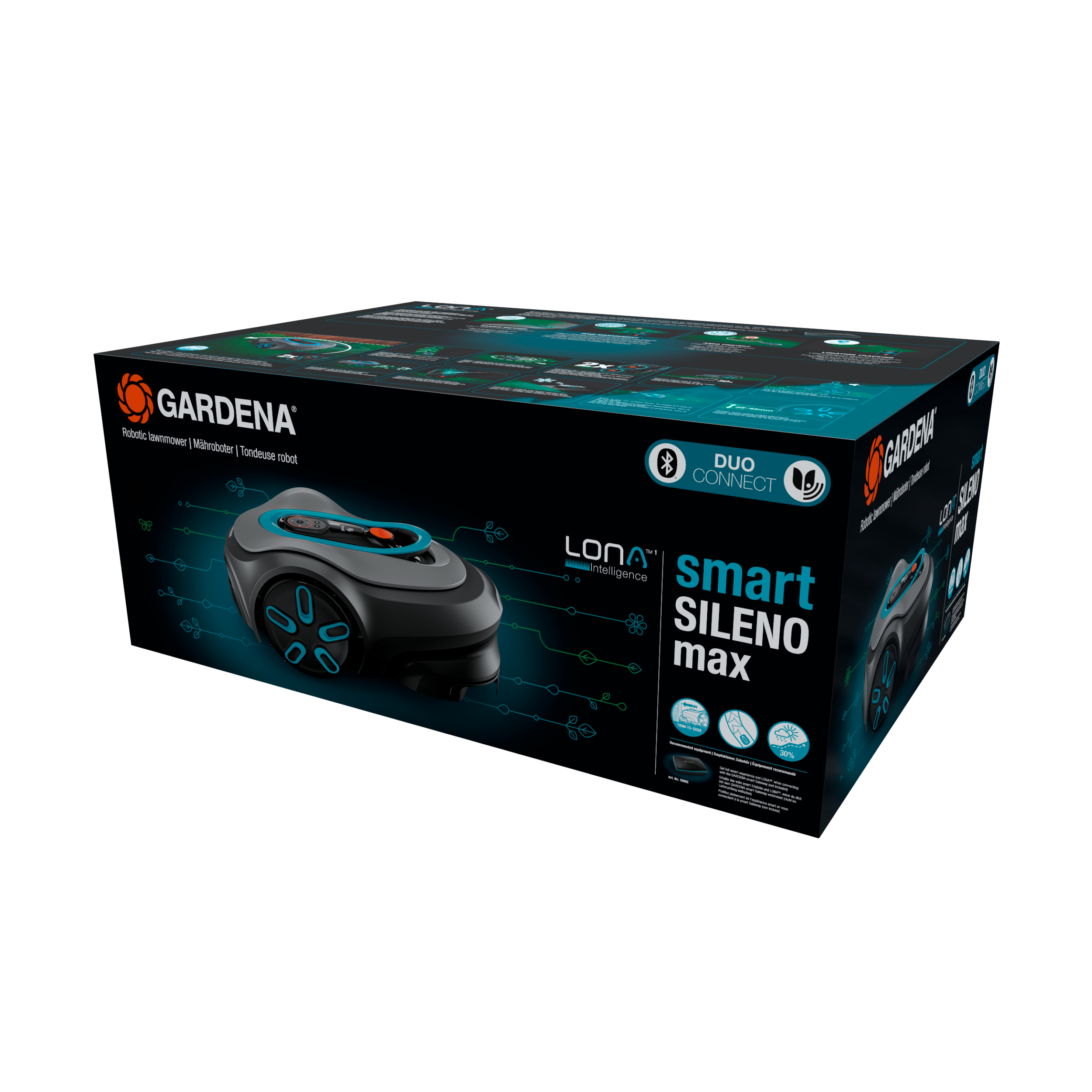 Tondeuse robot smart SILENO max 1200 m&sup2;