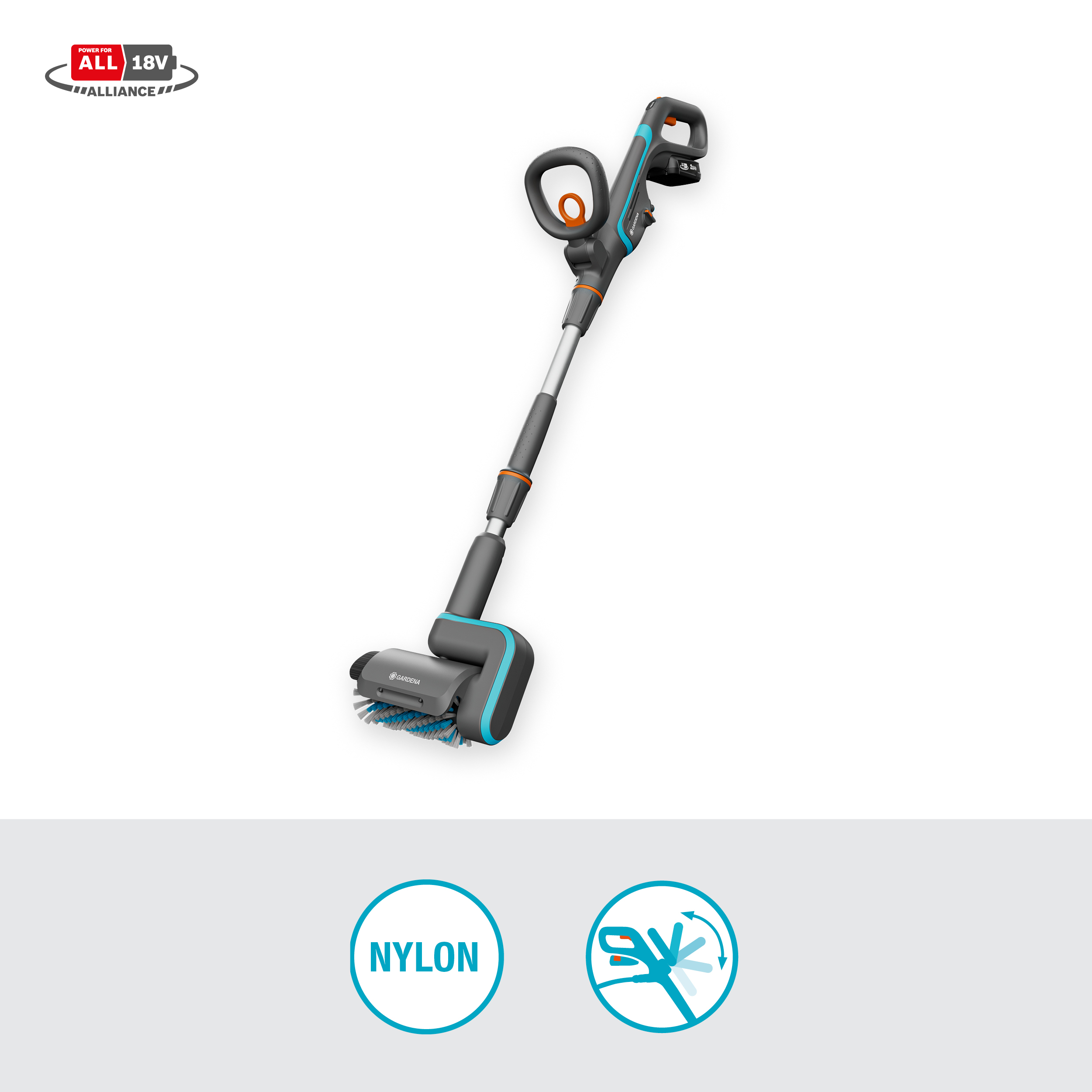 Set AquaBrush Patio 03/18V P4A