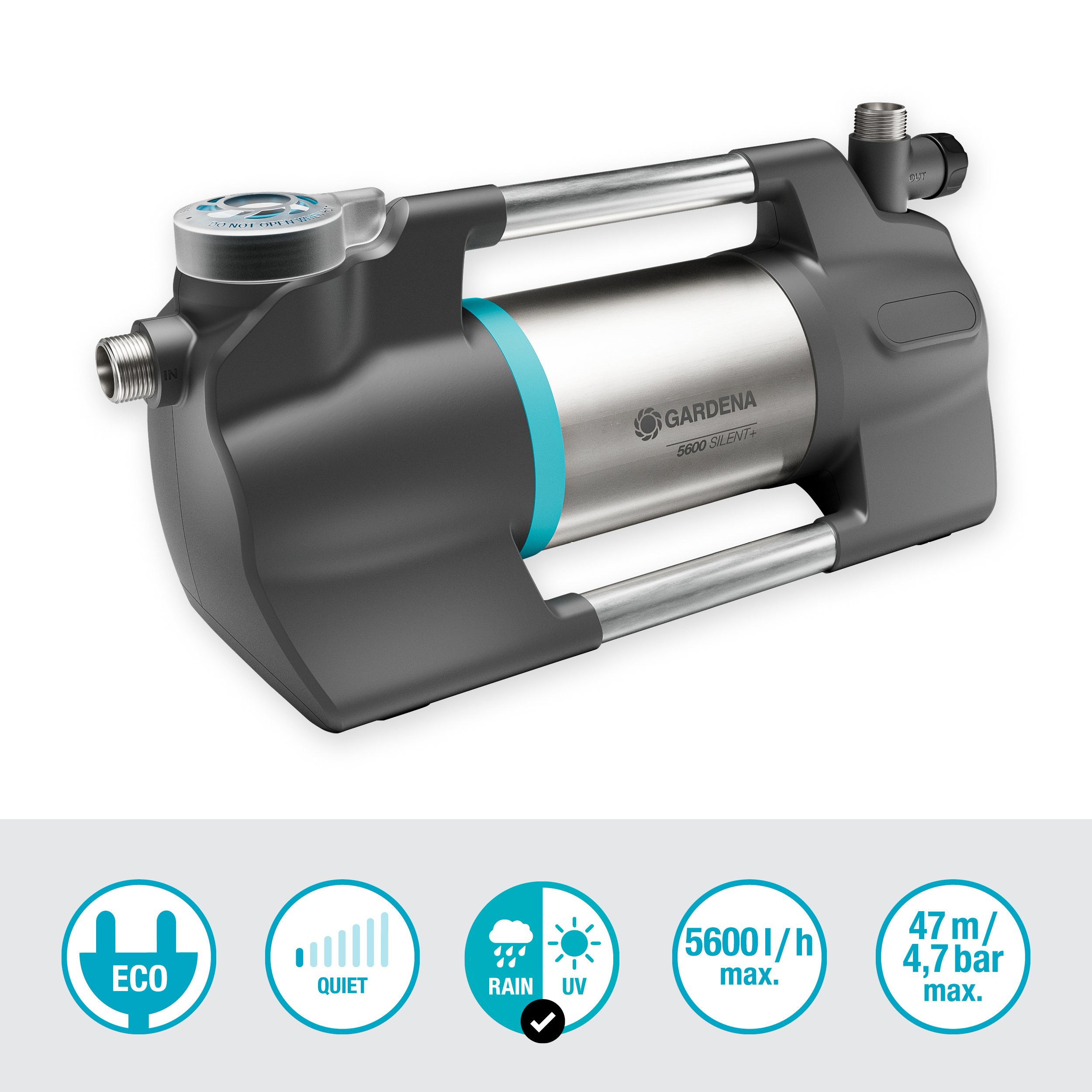 &Alpha;&nu;&tau;&lambda;ί&alpha; &Epsilon;&pi;&iota;&phi;ά&nu;&epsilon;&iota;&alpha;&sigmaf; Gardena Silent+ 5600