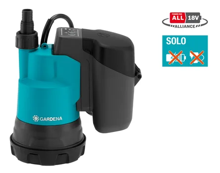 Akku-Klarwasser-Tauchpumpe 2000/2 18V P4A solo
