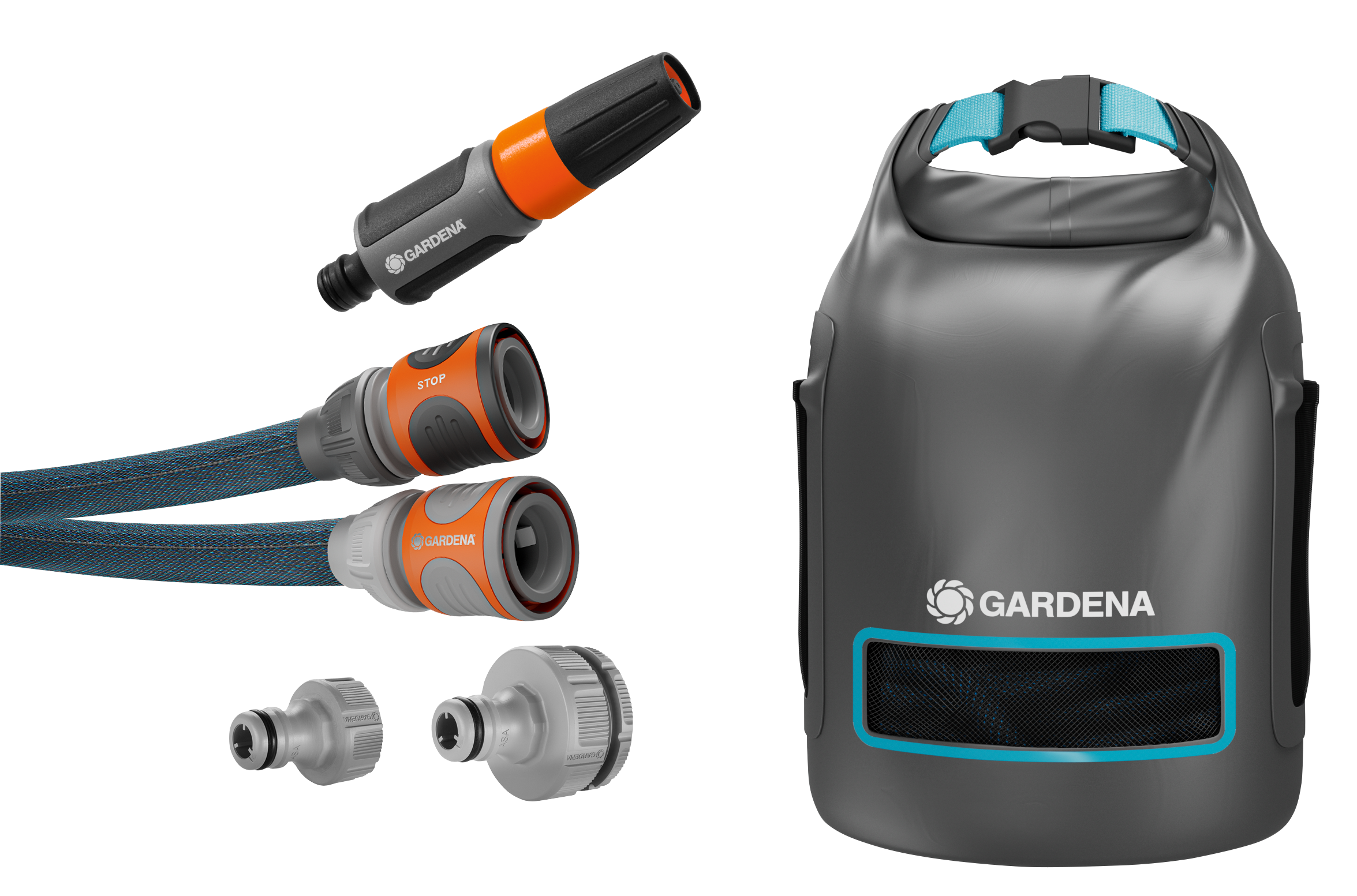 Tekstilno crijevo Liano&trade; Xtreme 15 m komplet s vrećom za pohranu