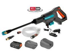 Battery Medium-Pressure Washer AquaClean 24/18V P4A Ready-To-Use Set