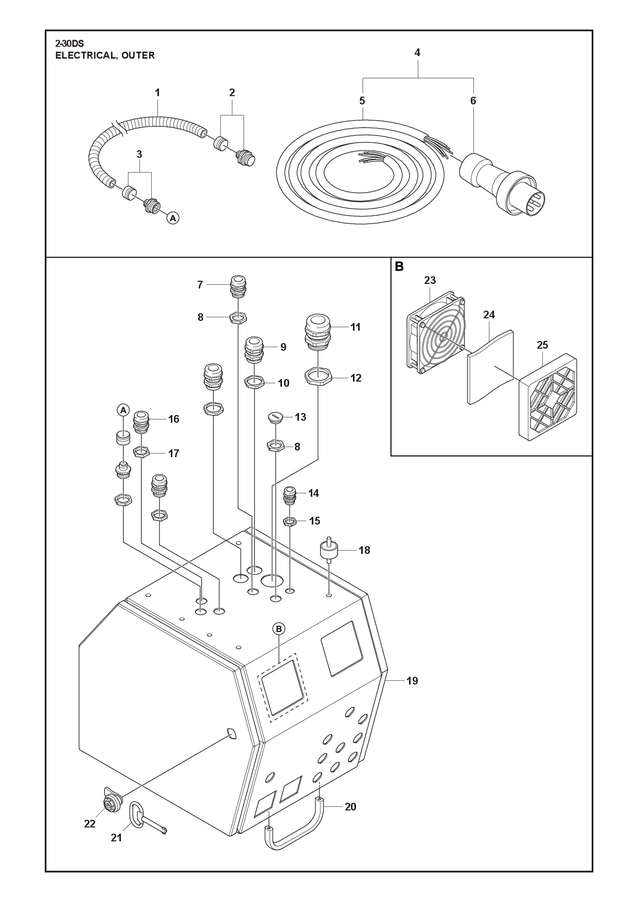 ELECTRICAL, OUTER diagram