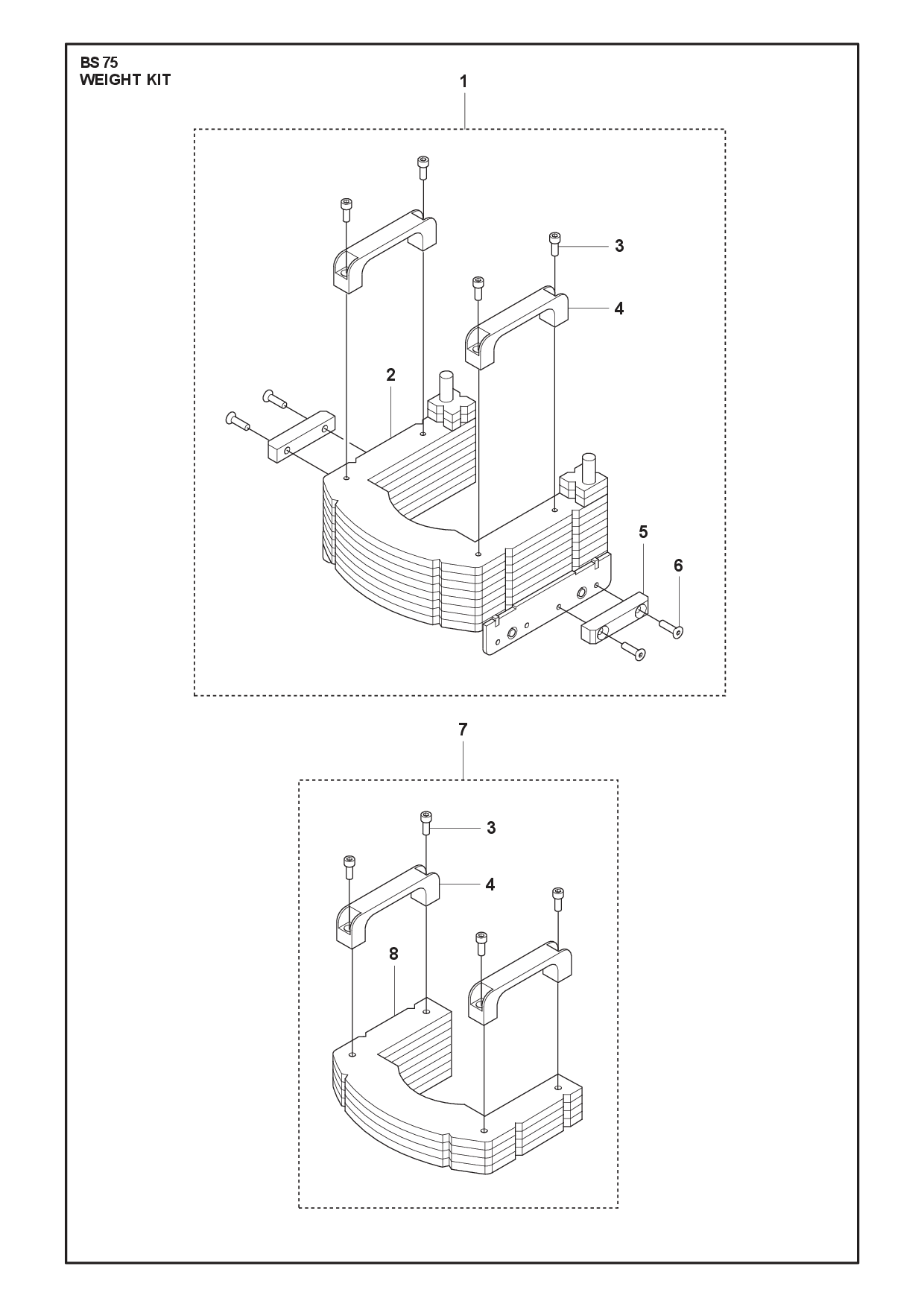 WEIGHT KITS diagram