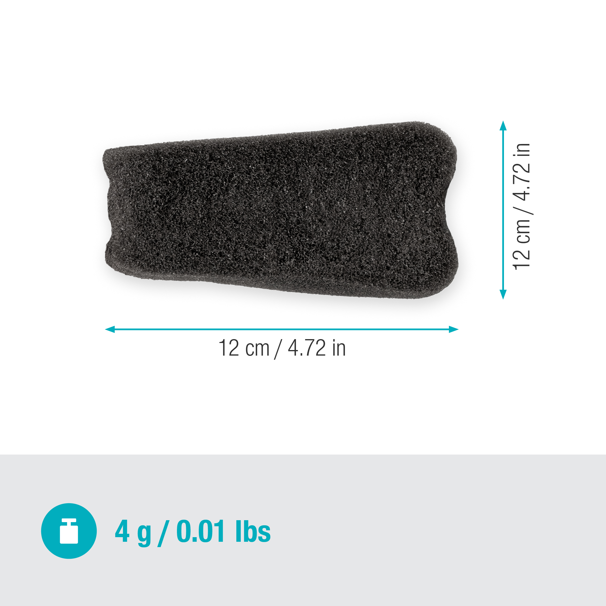 &Eacute;ponge, pi&egrave;ce de rechange pour la brosse de lavage 18848