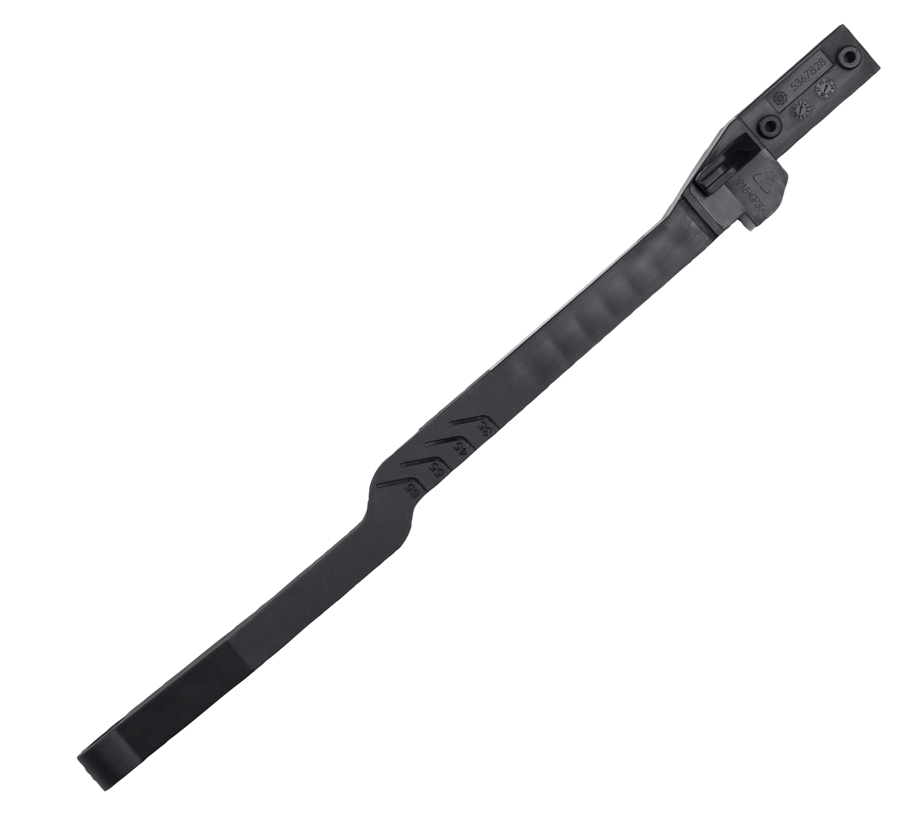 Rod height adjustment front