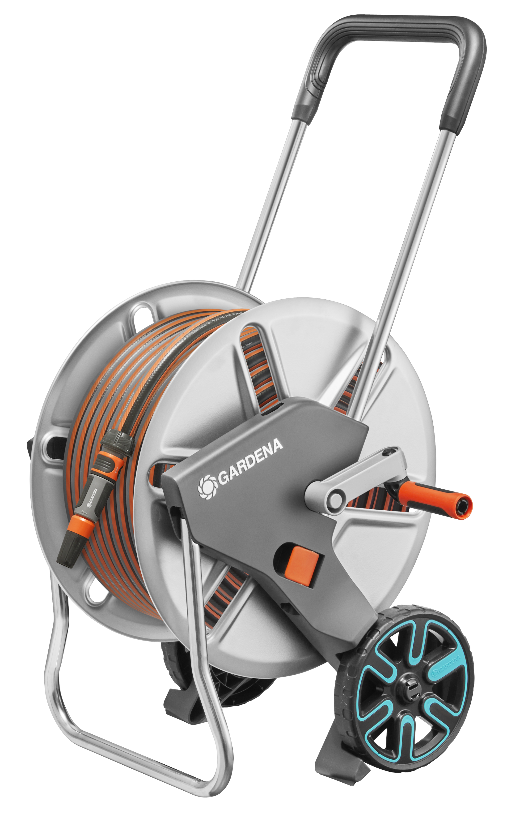 Kovov&yacute; voz&iacute;k na hadici CleverRoll L - sada