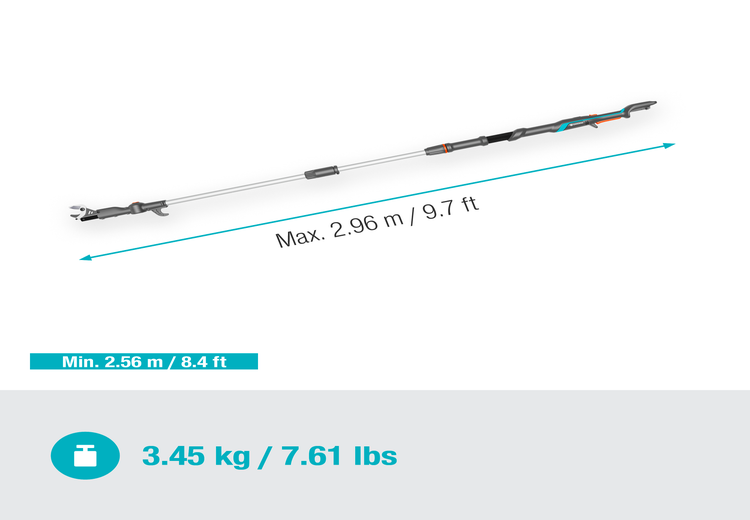 Battery Telescopic Pruning Loppers HighCut 250/18V P4A solo