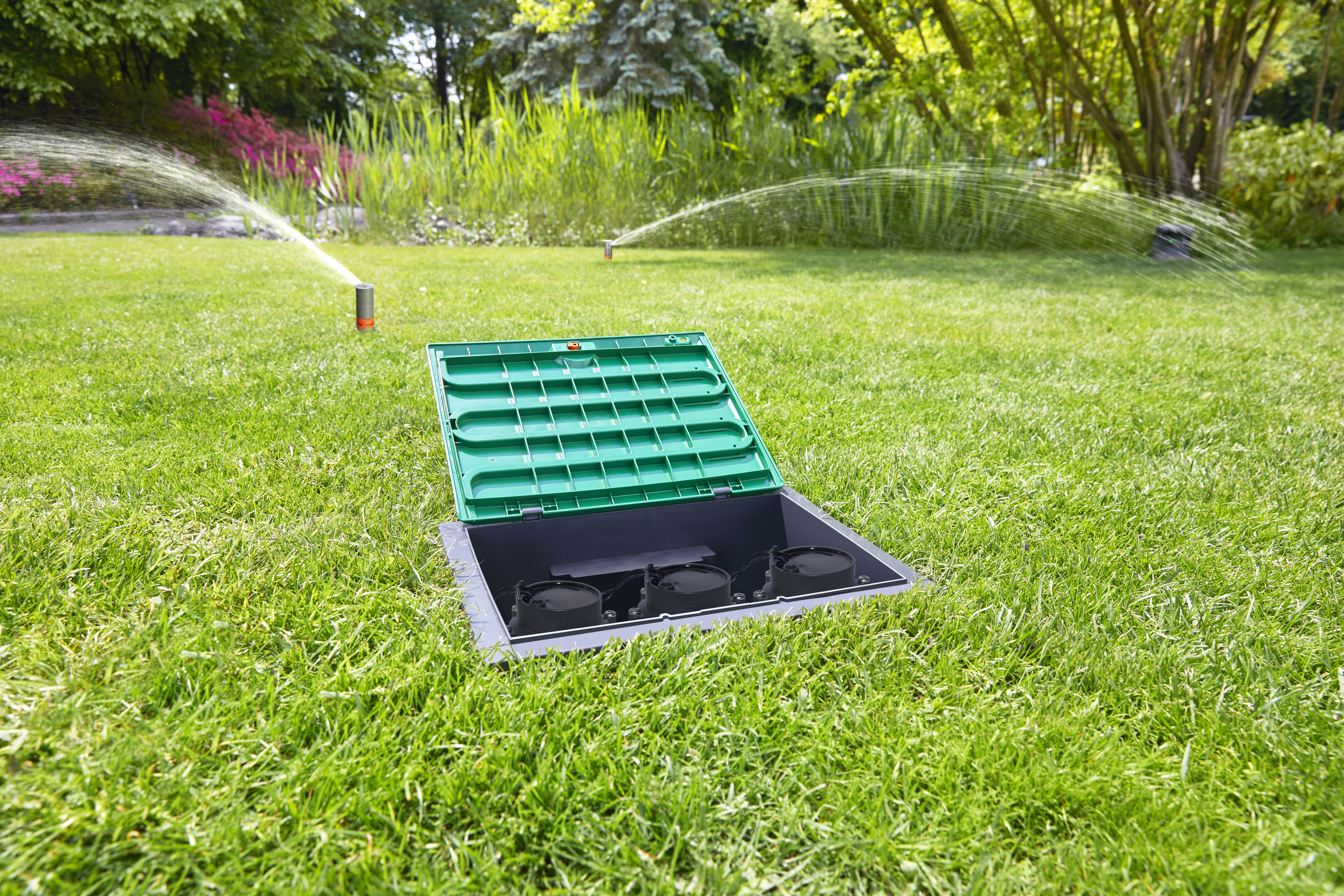 Cutie pentru 3 electrovalve V3