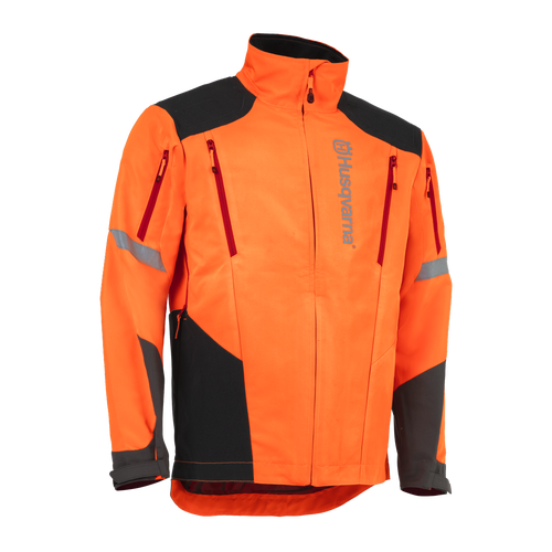 Veste de débroussailleuse et coupe-bordure, technique