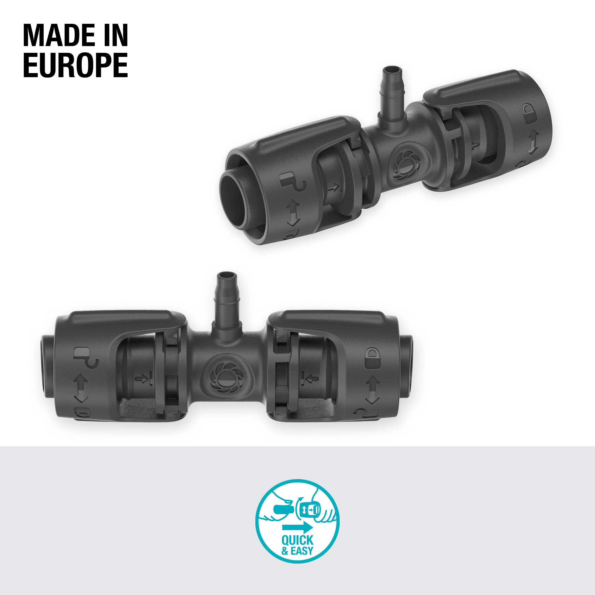 T-stuk 1/2&rdquo; &ndash; 3/16&quot;