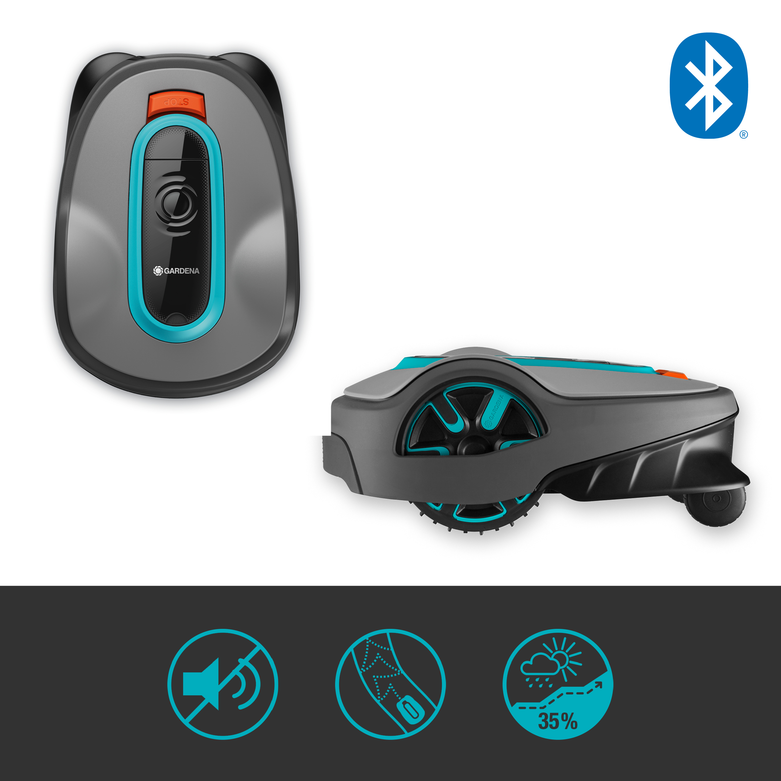 Robotic mower SILENO life, 750 m&sup2;