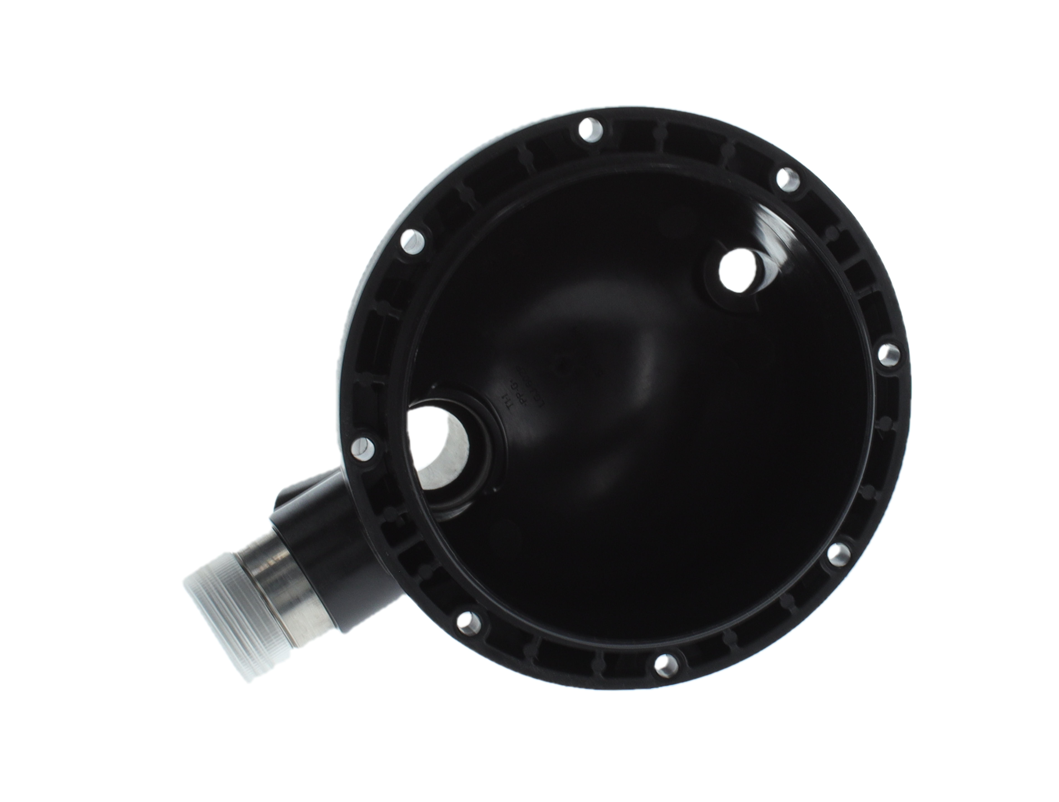 Couvercle de pompe avec 2 filetage en acier