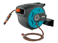 Wall-Mounted Hose Box 15 roll-up automatic