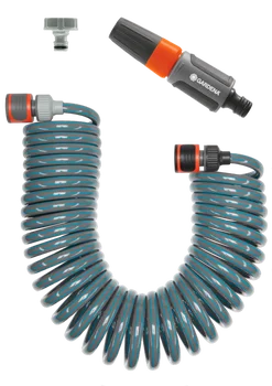 GARDENA Flexible d'arrosage – Longueur 15m – Ø9mm – Arrosage petits espaces – Kit complet avec raccords – Garantie 4648 26 - vue 4